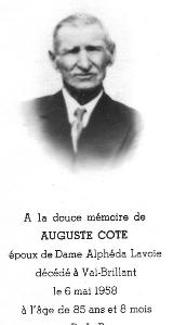 Généalogie Cote