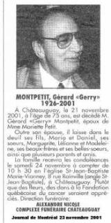 Généalogie Montpetit