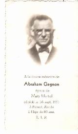 Généalogie Gagnon