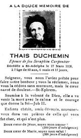 Généalogie Duchemin