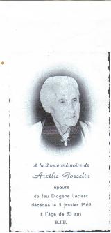 Généalogie Gosselin