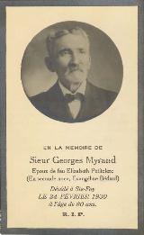 Généalogie Myrand