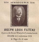 Généalogie Filteau