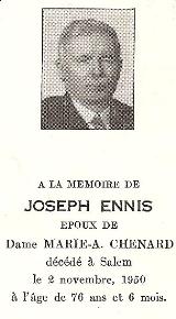 Généalogie Ennis