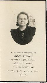 Généalogie Levesque