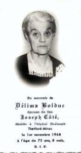 Généalogie Bolduc