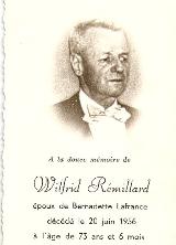 Généalogie Remillard