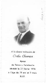 Généalogie Chevrier