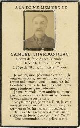 Généalogie Charbonneau