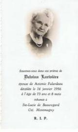 Généalogie Lariviere