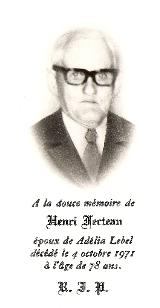 Généalogie Fecteau