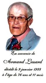 Généalogie Lessard