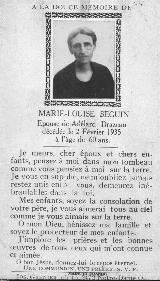 Généalogie Seguin