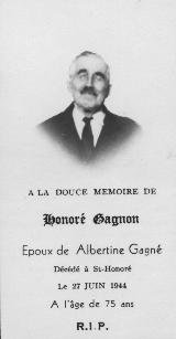 Généalogie Gagnon