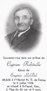 Généalogie Robitaille