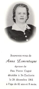 Généalogie Lamontagne