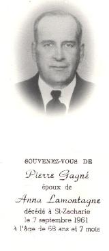 Généalogie Gagne