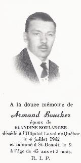 Généalogie Boucher