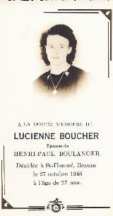 Généalogie Boucher