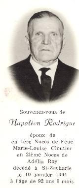 Généalogie Rodrigue