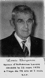 Généalogie Bergeron