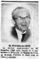 Généalogie Cote