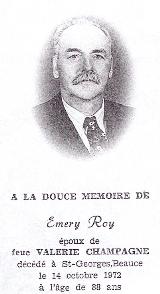 Généalogie Roy