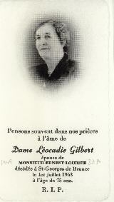 Généalogie Gilbert