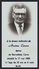 Généalogie Caron