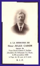 Généalogie Caron