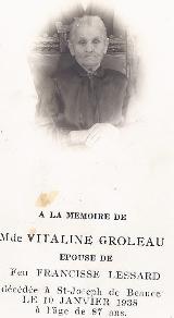 Généalogie Groleau