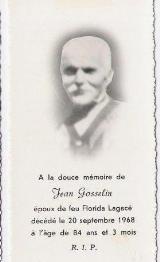 Généalogie Gosselin