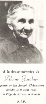 Généalogie Gauthier