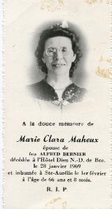 Généalogie Maheu