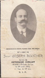 Généalogie Boucher