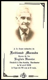 Généalogie Maranda