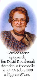 Généalogie Morin