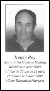 Généalogie Roy