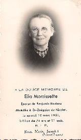 Généalogie Morisset