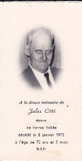 Généalogie Cote