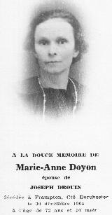 Généalogie Doyon