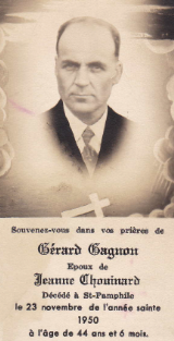 Généalogie Gagnon