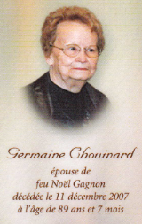 Généalogie Chouinard