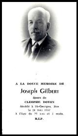 Généalogie Gilbert