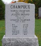 Généalogie Champoux