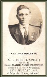 Généalogie Nadeau