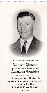 Généalogie Pelletier