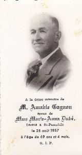 Généalogie Gagnon