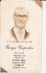 Généalogie Carpentier