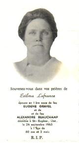 Généalogie Lafrance